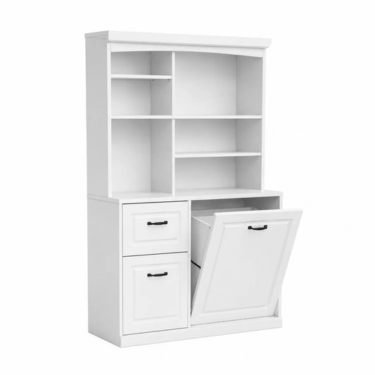 Mehrzweckschrank Weiß MDF Eisen 180x120x40 cm
